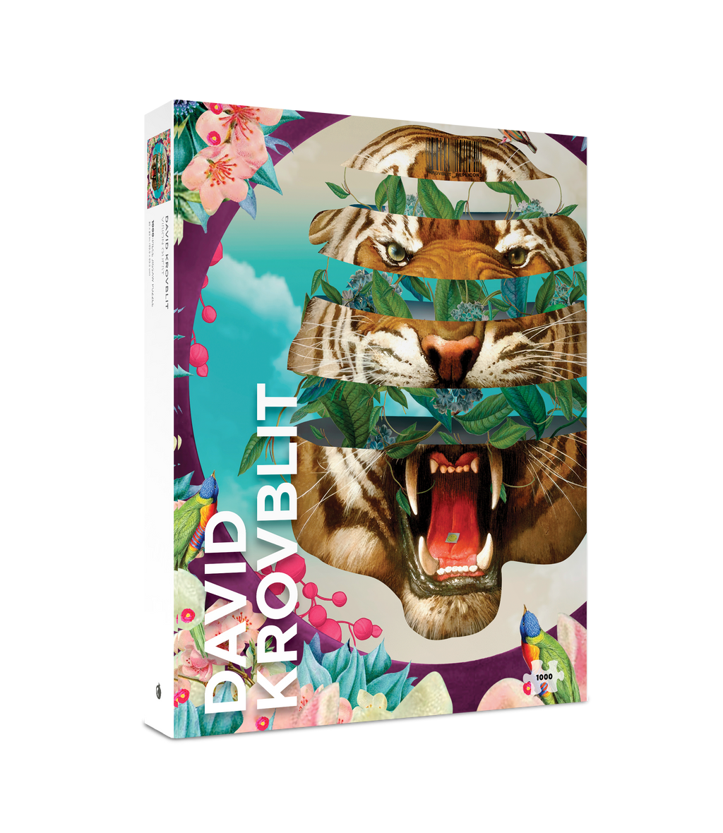 Box, turned right: Vision Quest by David Krovblit – 1000 Piece Jigsaw Puzzle (Pomegranate)