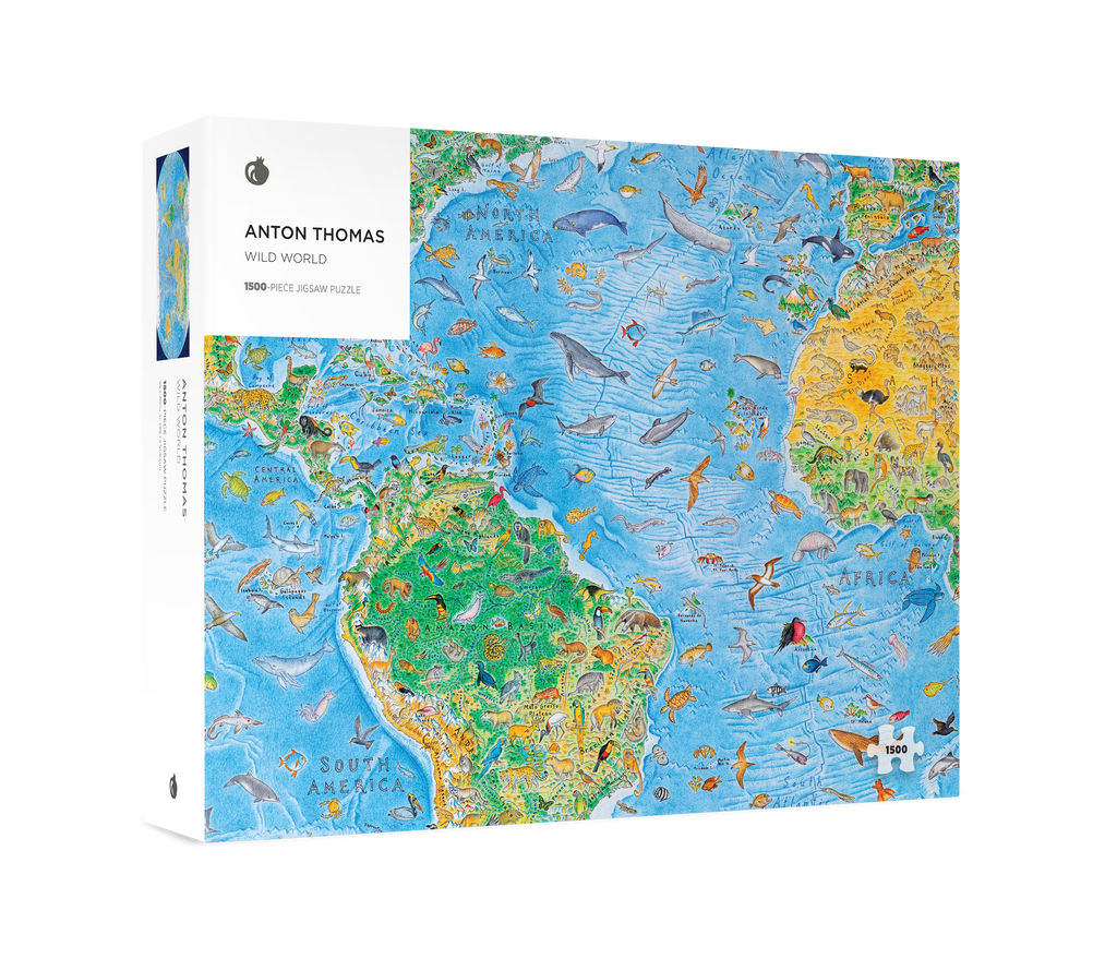 Wild World by Anton Thomas – 1500 Piece Jigsaw Puzzle (Pomegranate)