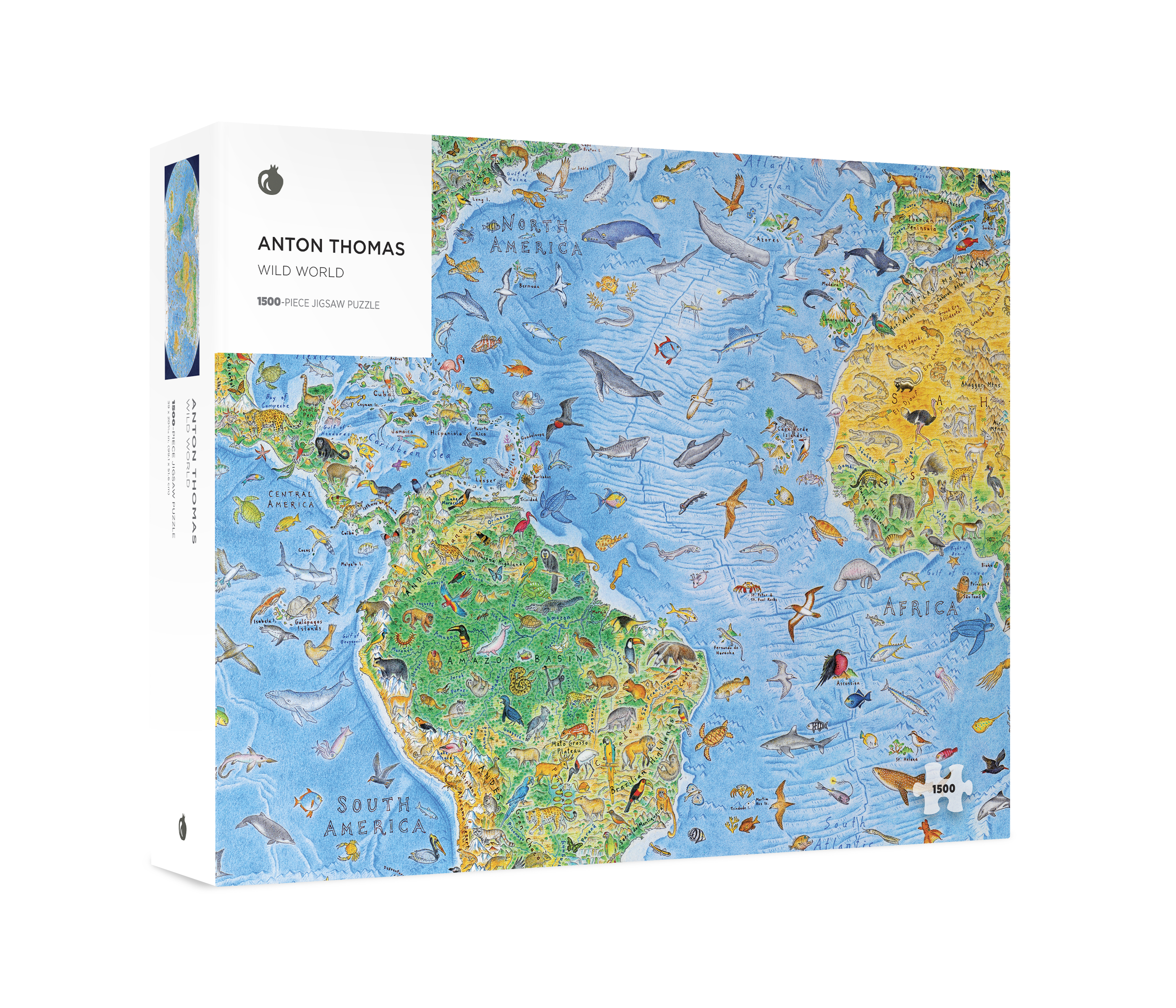 Wild World by Anton Thomas – 1500 Piece Jigsaw Puzzle (Pomegranate)