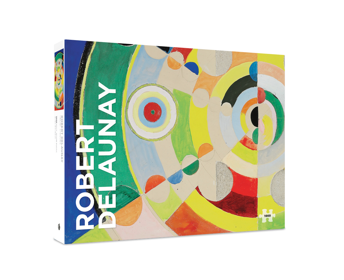 Box, turned right: Relief-Disques by Robert Delaunay – 1000 Piece Jigsaw Puzzle (Pomegranate)