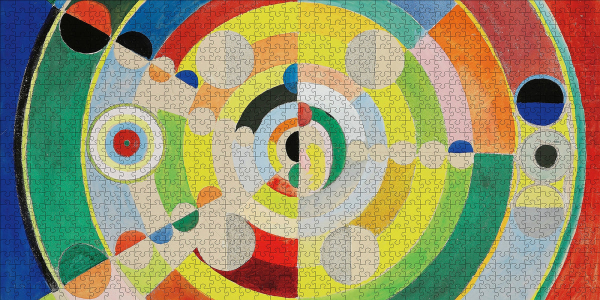 Made up: Relief-Disques by Robert Delaunay – 1000 Piece Jigsaw Puzzle (Pomegranate)