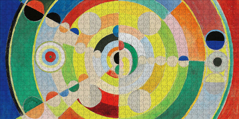 Made up: Relief-Disques by Robert Delaunay – 1000 Piece Jigsaw Puzzle (Pomegranate)