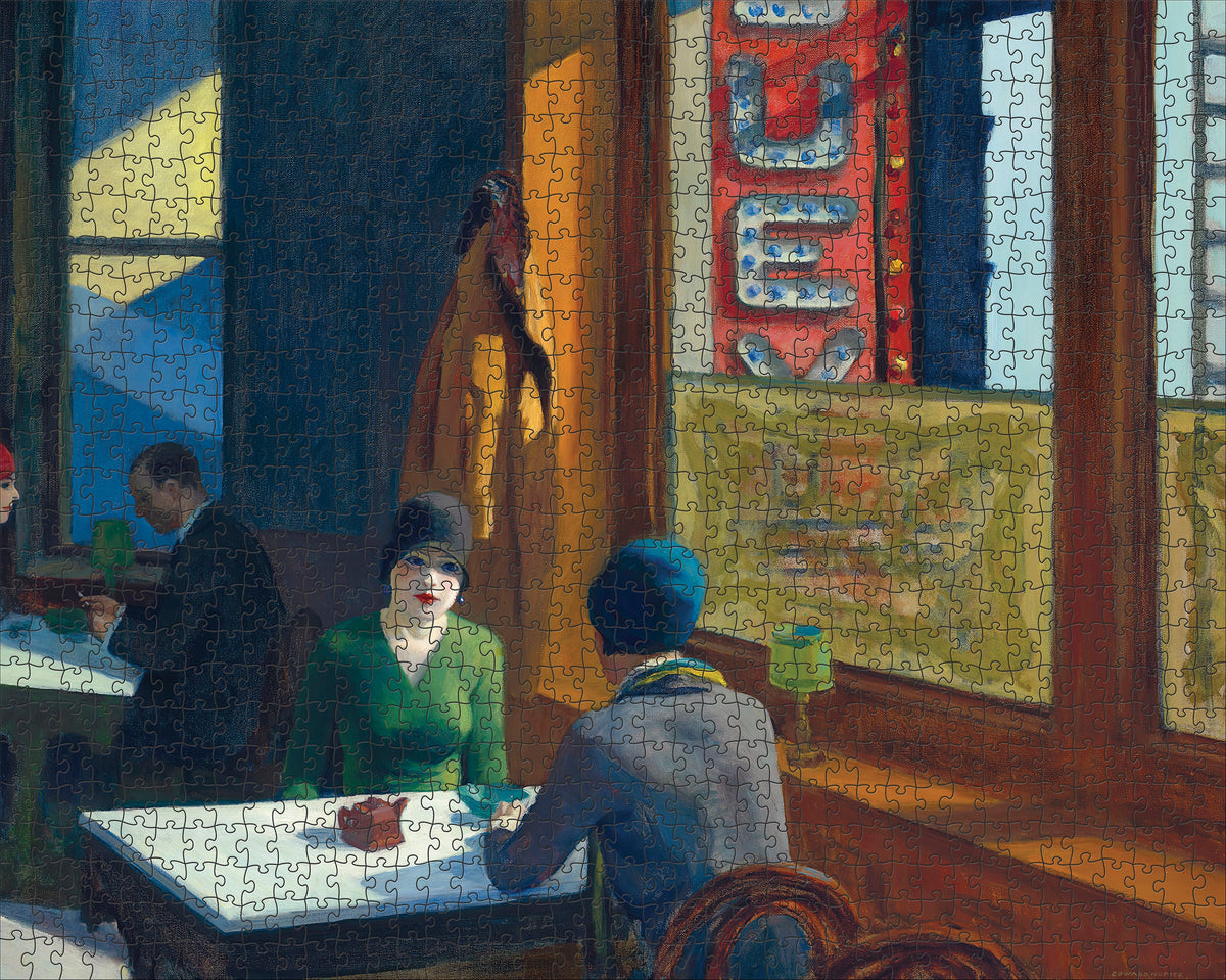 Made up: Chop Suey by Edward Hopper – 1000 Piece Jigsaw Puzzle (Pomegranate)