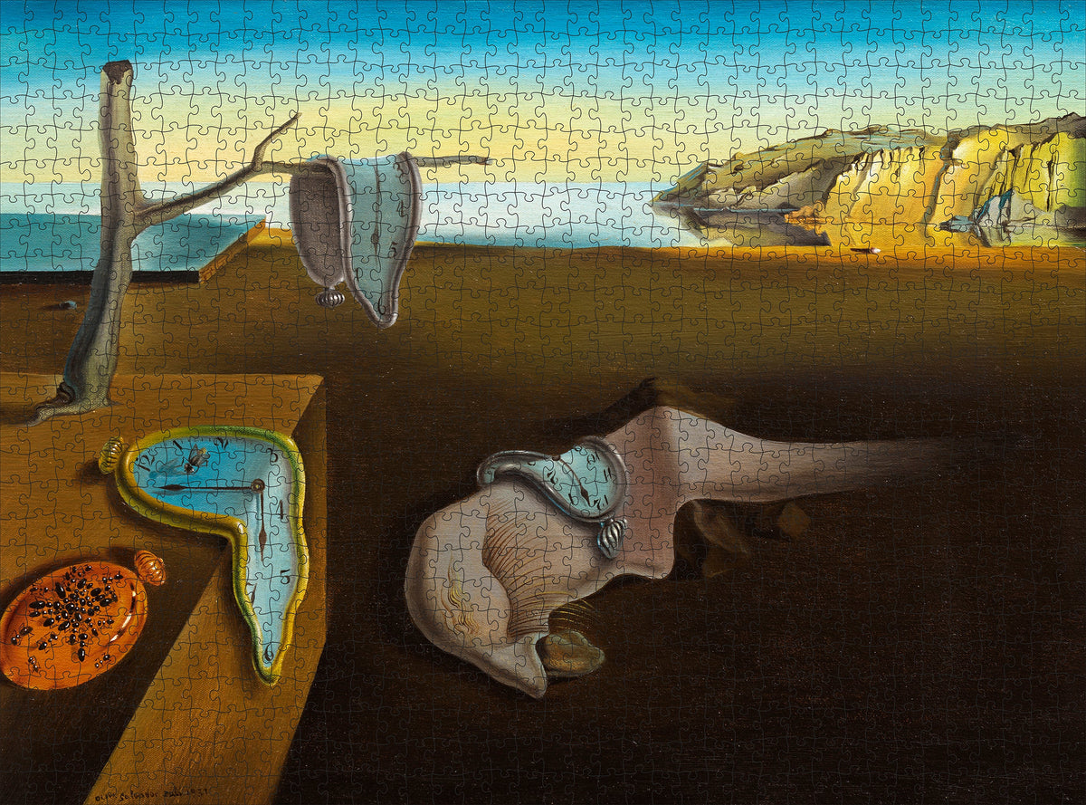 Made up: The Persistence of Memory by Salvador Dalí – 1000 Piece Jigsaw Puzzle (Pomegranate)