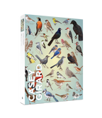 Box, turned right: Backyard Birds by Casey Girard – 1000 Piece Jigsaw Puzzle (Pomegranate)