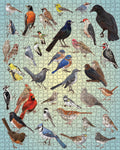 Made up: Backyard Birds by Casey Girard – 1000 Piece Jigsaw Puzzle (Pomegranate)
