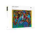 Box, turned right: Shaman and Disciples by Norval Morrisseau – 1000 Piece Jigsaw Puzzle (Pomegranate)