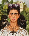 Self-Portrait with Thorn Necklace and Hummingbird by Frida Kahlo – 1000 Piece Jigsaw Puzzle (Pomegranate)