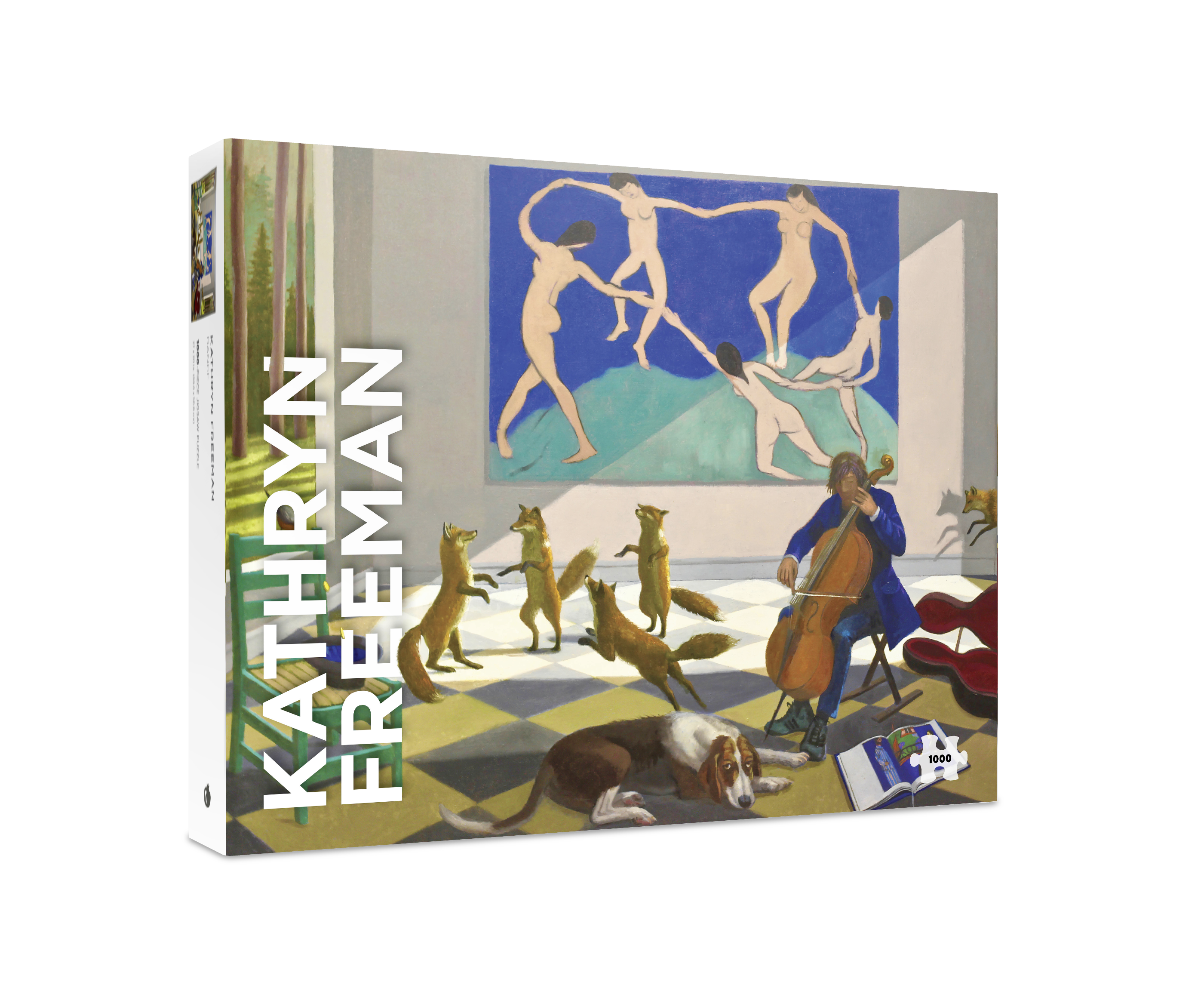 Dance by Kathryn Freeman – 1000 Piece Jigsaw Puzzle (Pomegranate)
