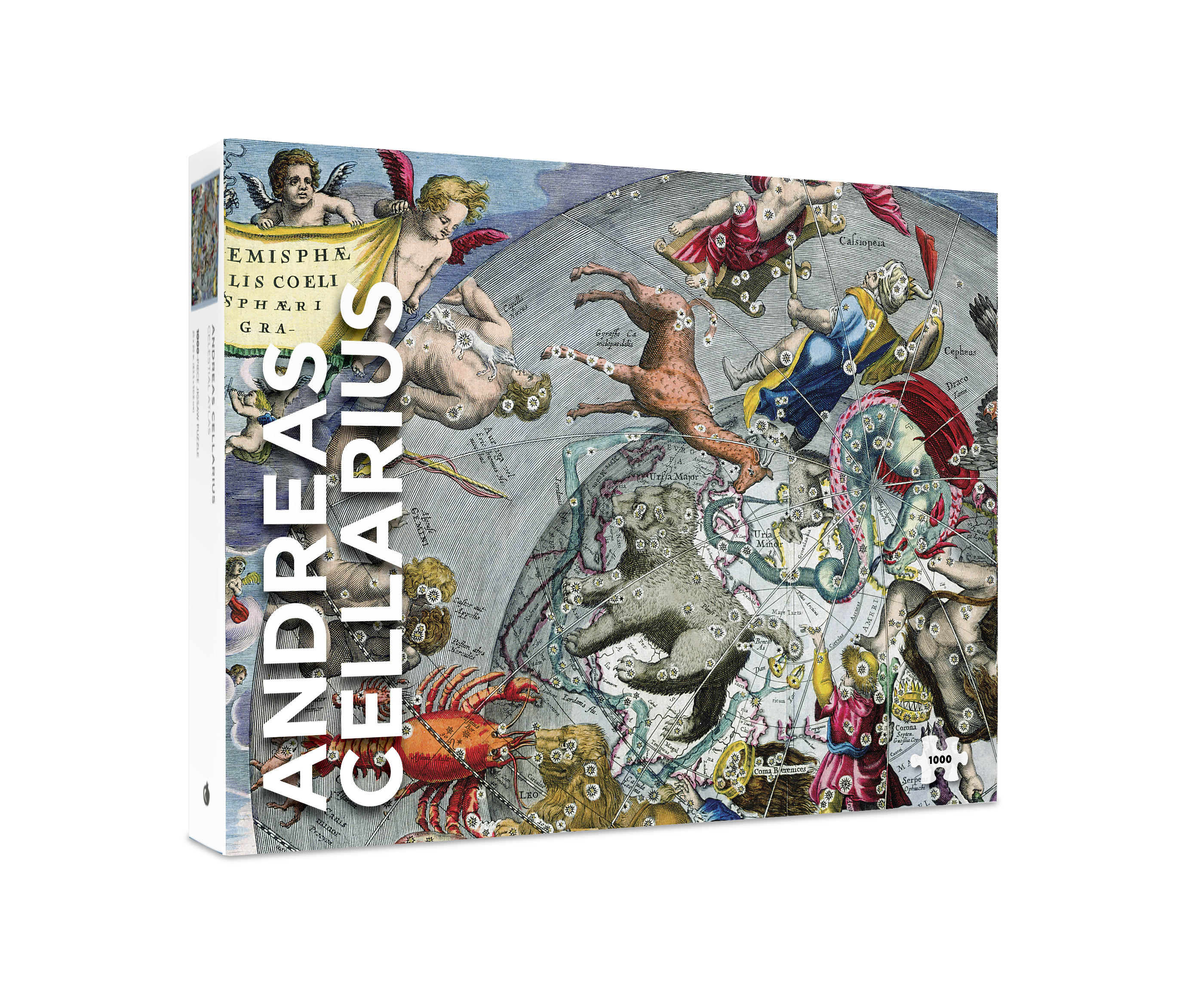 Celestial Atlas by Andreas Cellarius – 1000 Piece Jigsaw Puzzle (Pomegranate)