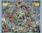 Celestial Atlas by Andreas Cellarius – 1000 Piece Jigsaw Puzzle (Pomegranate)