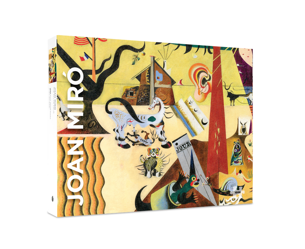 The Tilled Field by Joan Miró – 1000 Piece Jigsaw Puzzle (Pomegranate)