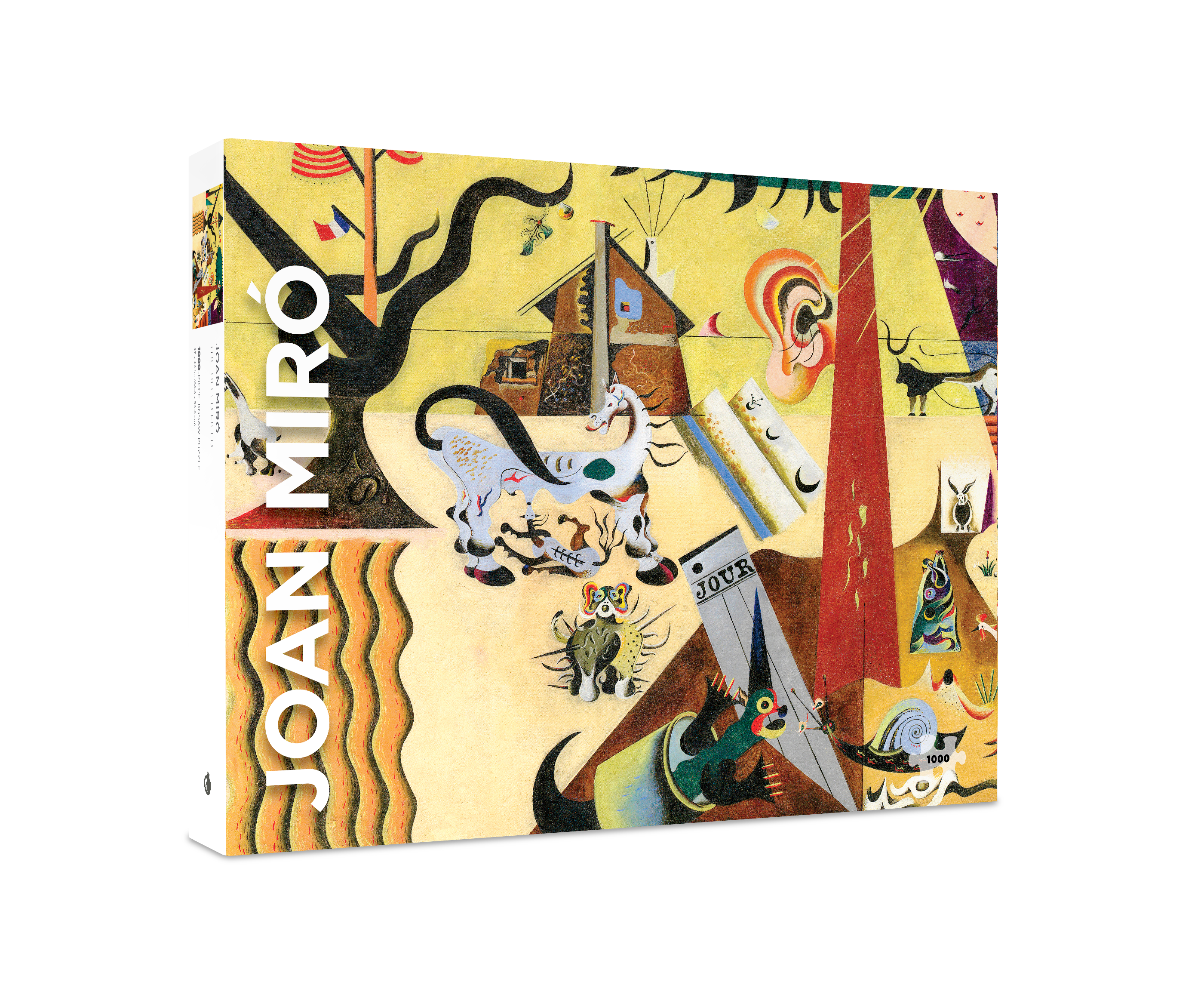 The Tilled Field by Joan Miró – 1000 Piece Jigsaw Puzzle (Pomegranate)