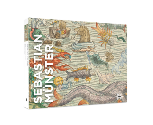 Sea Monsters by Sebastian Münster – 1000 Piece Jigsaw Puzzle (Pomegranate) - Completed Puzzle