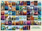 National Parks of the United States – 1000 Piece Jigsaw Puzzle (Pomegranate)