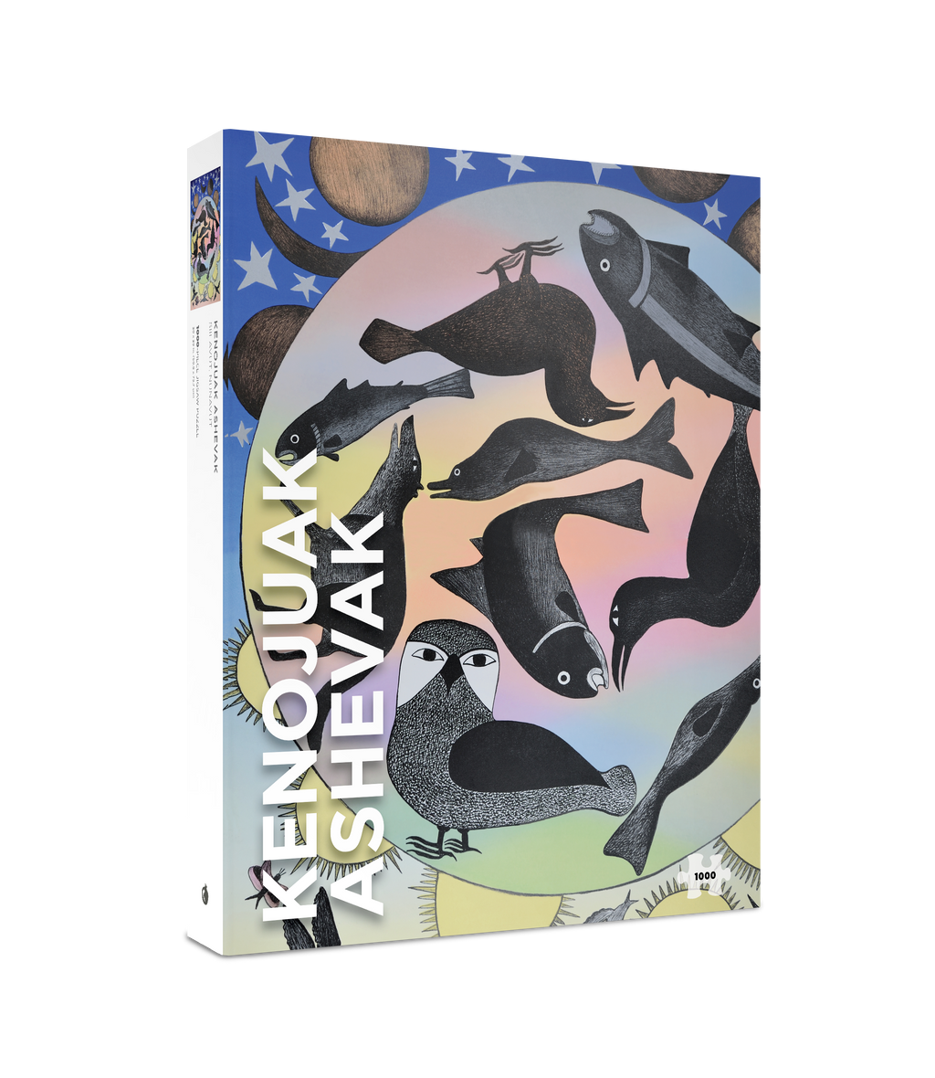 Siilavut, Nunavut by Kenojuak Ashevak – 1000 Piece Jigsaw Puzzle (Pomegranate)