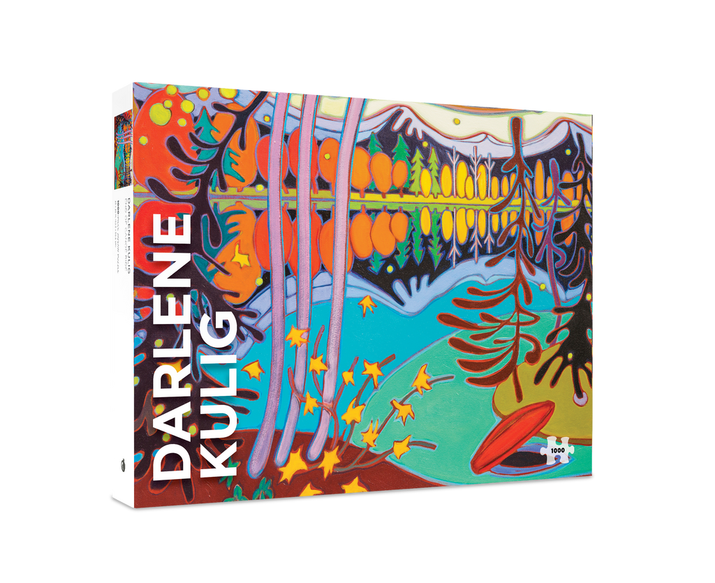 End of Canoe Ride by Darlene Kulig – 1000 Piece Jigsaw Puzzle (Pomegranate)