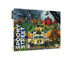 Spooky Street by Cheryl Bartley – 1000 Piece Jigsaw Puzzle (Pomegranate)