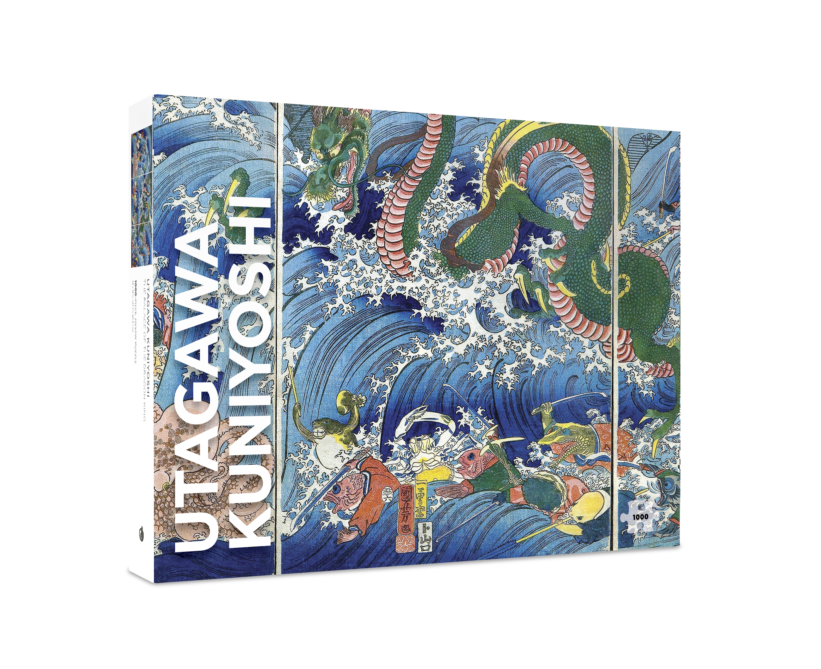 The Palace of the Dragon King by Utagawa Kuniyoshi – 1000 Piece Jigsaw Puzzle (Pomegranate)