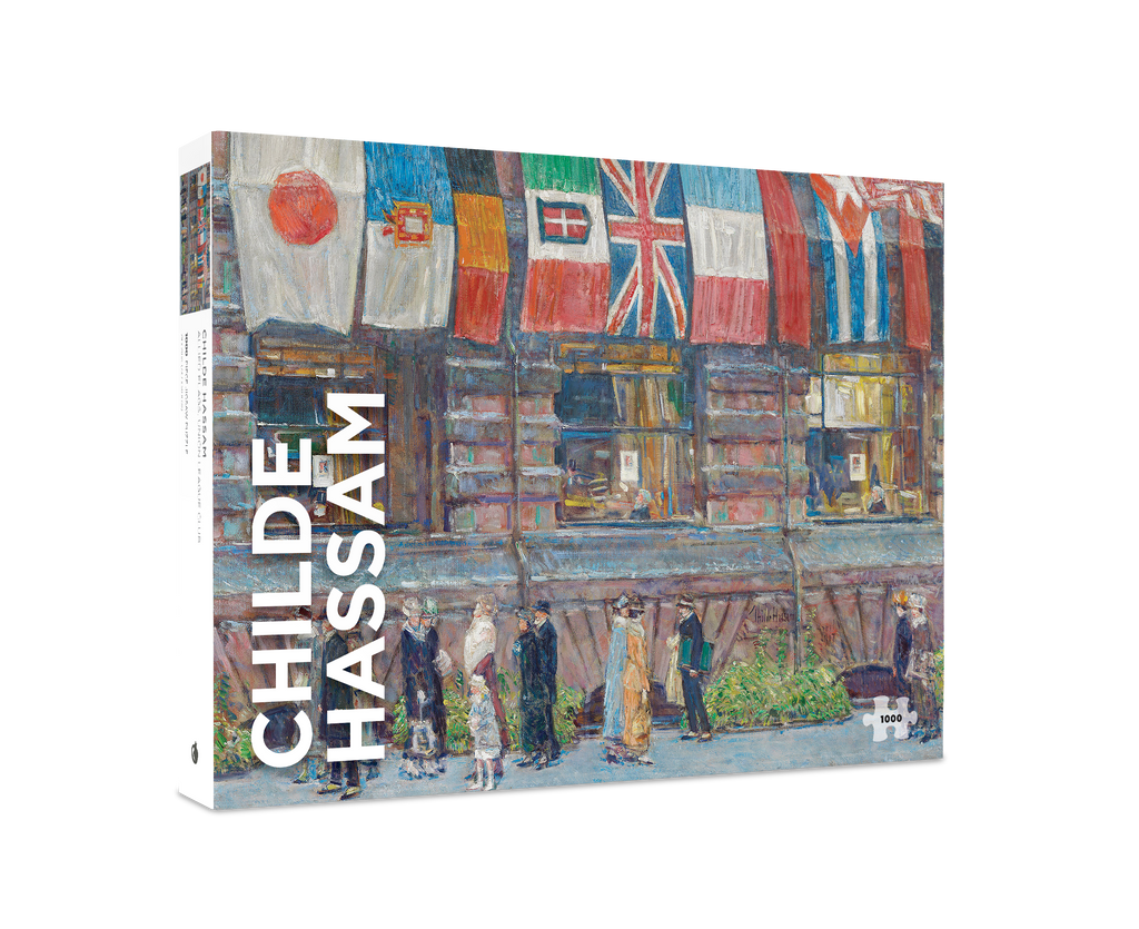 Allied Flags by Childe Hassam – 1000 Piece Jigsaw Puzzle (Pomegranate)