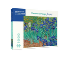 Box, turned right: Irises by Vincent van Gogh – 1000 Piece Jigsaw Puzzle (Pomegranate)