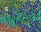 Made up: Irises by Vincent van Gogh – 1000 Piece Jigsaw Puzzle (Pomegranate)