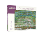 Box, turned right: Japanese Footbridge by Claude Monet – 1000 Piece Jigsaw Puzzle (Pomegranate)