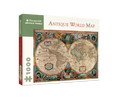 Box, turned right: Antique World Map – 1000 Piece Jigsaw Puzzle (Pomegranate)
