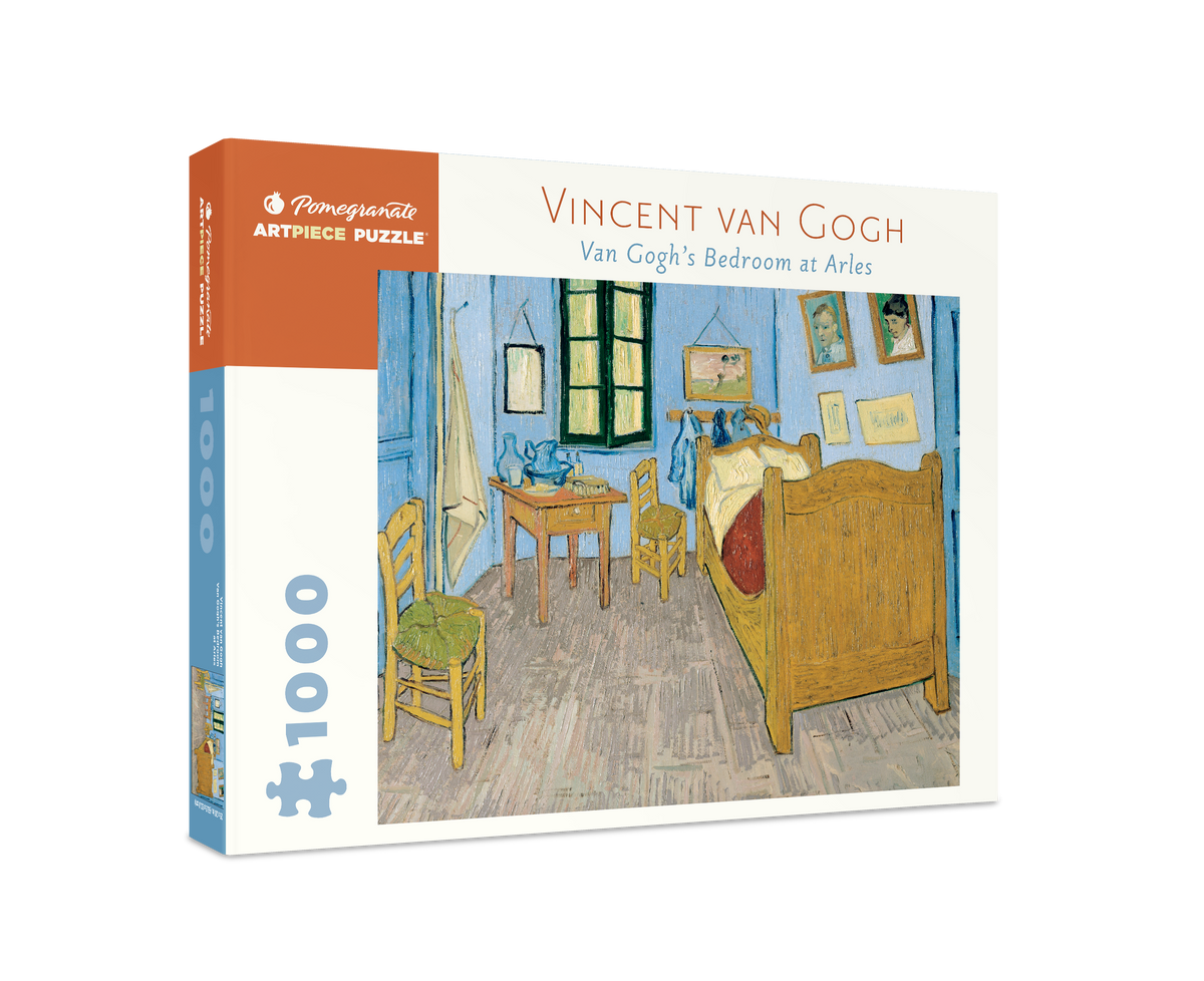 Box, turned right: Van Gogh’s Bedroom at Arles by Vincent van Gogh – 1000 Piece Jigsaw Puzzle (Pomegranate)