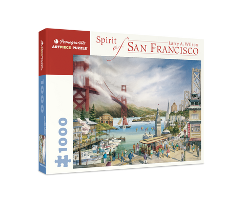 Box, turned right: Spirit of San Francisco by Larry A. Wilson – 1000 Piece Jigsaw Puzzle (Pomegranate)