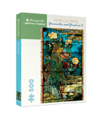 Box, turned right: Peacocks and Peonies II by John La Farge – 500 Piece Jigsaw Puzzle (Pomegranate)