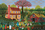 Made up: Yard Sale by Mattie Lou O'Kelley – 500 Piece Jigsaw Puzzle (Pomegranate)
