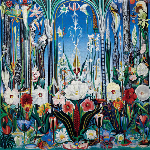 Made up: Flowers, Italy by Joseph Stella – 1000 Piece Jigsaw Puzzle (Pomegranate)