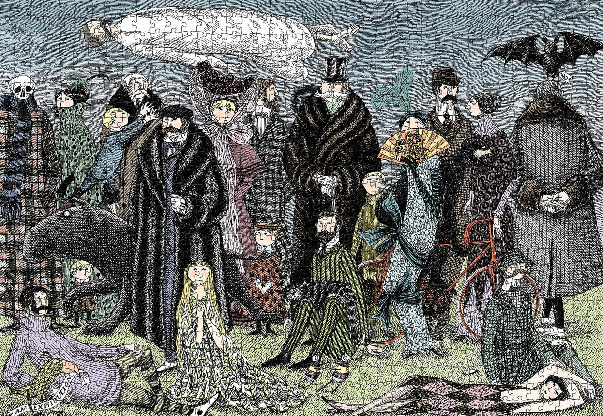 Made up: 1000 Piece Jigsaw Puzzle by Edward Gorey (Pomegranate)