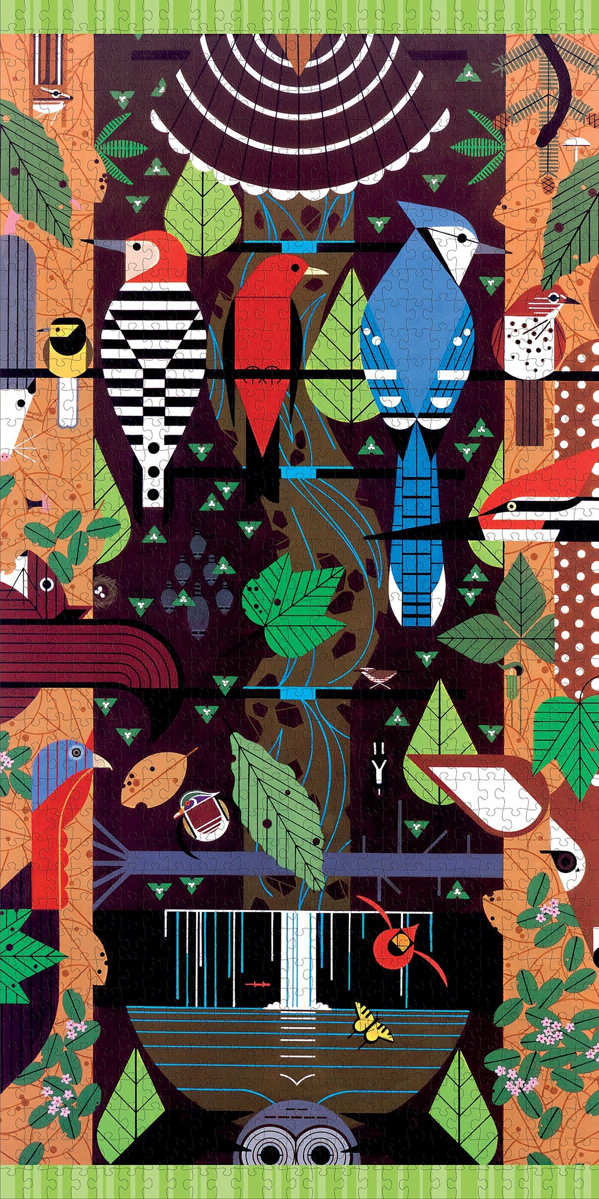 Made up: Birducopia by Charley Harper – 1000 Piece Jigsaw Puzzle (Pomegranate)