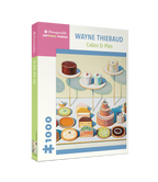 Box, turned right: Cakes & Pies by Wayne Thiebaud – 1000 Piece Jigsaw Puzzle (Pomegranate)