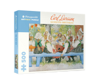 Box, turned right: Kersti’s Birthday by Carl Larsson – 500 Piece Jigsaw Puzzle (Pomegranate)