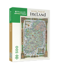 Box, turned right: Story Map of Ireland – 500 Piece Jigsaw Puzzle (Pomegranate)