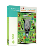 Box, turned right: Secret Sanctuary by Charley Harper – 500 Piece Jigsaw Puzzle (Pomegranate)