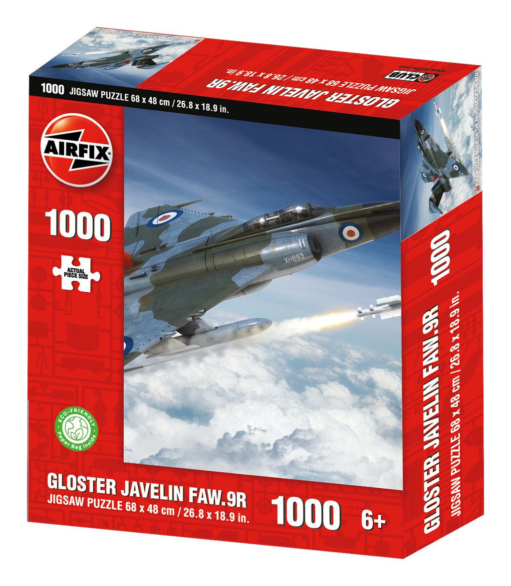 Airfix Gloster Javelin FAW.9R – 1000 Piece Jigsaw Puzzle (Kidicraft)