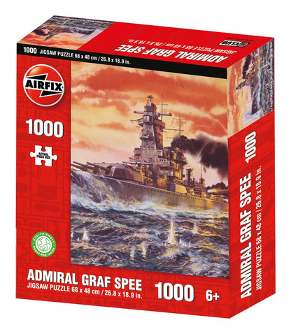 Kidicraft - Airfix Admiral Graf Spree - 1000 Piece Jigsaw Puzzle