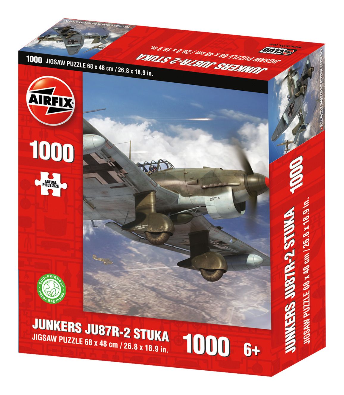 Junkers JU87R-2 Stuka – 1000 Piece Jigsaw Puzzle (Kidicraft)