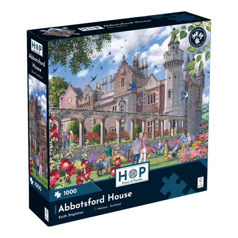 Abbotsford House by Keith Stapleton - 1000 Piece Jigsaw Puzzle (House of Puzzles)
