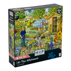 Box, turned right: At The Allotment – 500 Piece Jigsaw Puzzle (House of Puzzles)