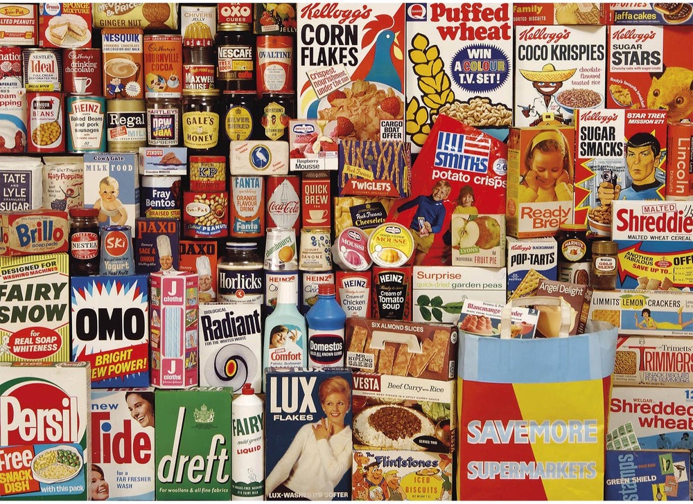 Artwork: Shopping Basket – 40 Piece Jigsaw Puzzle (Gibsons)