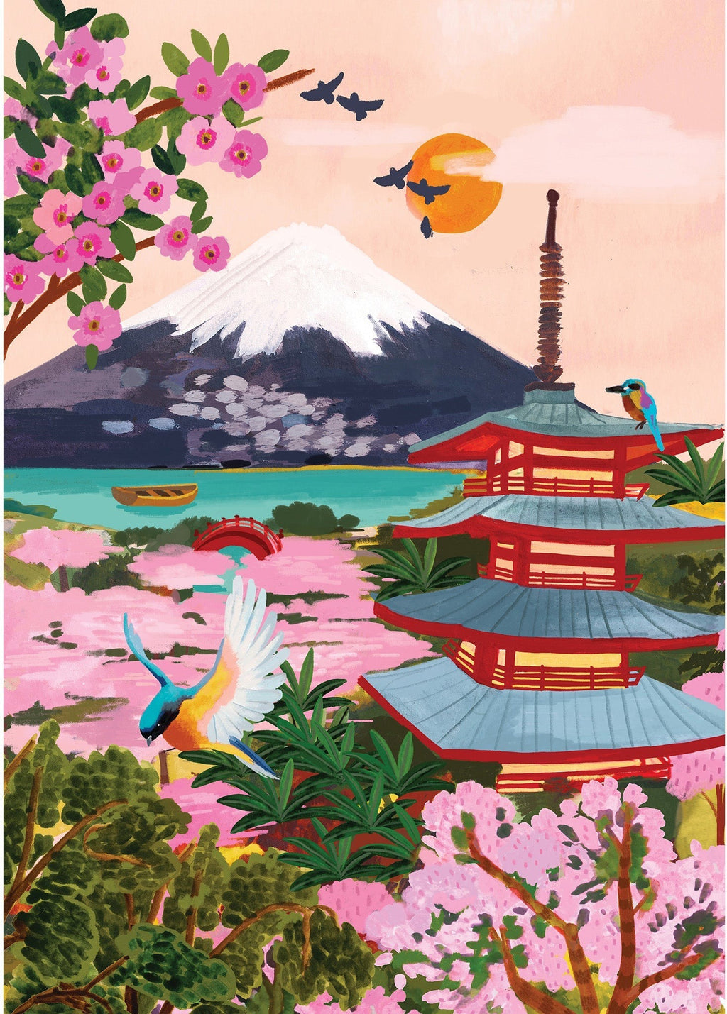 Artwork, puzzle 2 of 4: Corners of the World – 4 x 500 Piece Jigsaw Puzzles (Gibsons)