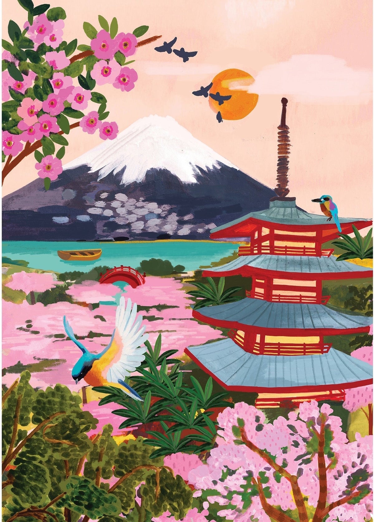 Artwork, puzzle 2 of 4: Corners of the World – 4 x 500 Piece Jigsaw Puzzles (Gibsons)