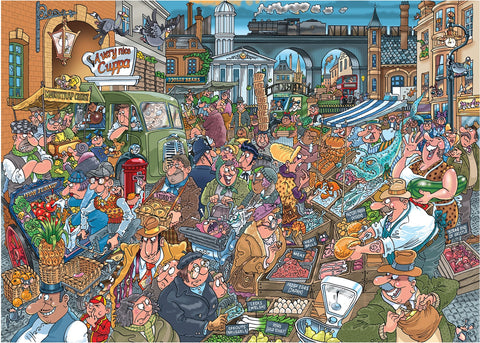 Artwork: Wasgij Destiny 26: Organic Overload – 1000 Piece Jigsaw Puzzle (Wasgij)