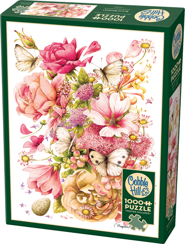 Bastin Bouquet – 1000 Piece Jigsaw Puzzle (Cobble Hill)