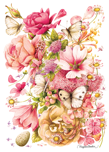 Bastin Bouquet – 1000 Piece Jigsaw Puzzle (Cobble Hill)
